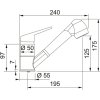 FRANKE FC 9547.071 NOVARA PLUS Onyx detail technicky