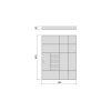 Emuca Quartz organizér zásuvky – eco‑kůže, dřevo, titan detail 10