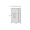 Emuca Quartz organizér zásuvky – eco‑kůže, dřevo, titan detail 11