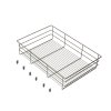 Drátěný koš do rámu Emuca Quartz – titan detail 2