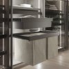 Odnímatelný koš na prádlo Emuca Quartz detail
