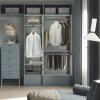 Sada 7 výsuvných tyčí na kalhoty Emuca Quartz – titan detail 3
