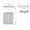 Výsuvný botník do rámu Emuca Quartz – titan detail 12