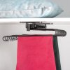 Výsuvný věšák na kalhoty, 11 tyčí, plnovýsuv, černá detail 1