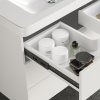 Plnovýsuv ložiskový s tlumením - černá barva detail 1