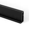 Hliníkový profil PLUS 4 černá matná, 3,9 m