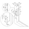 Zaves BLUM CLIP TOP 120° nalozeny ALU ramecky 72T550A detail 1