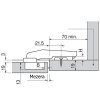 zaves blum clip top slepy uhel 79T9550 detail 1