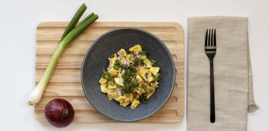 Rychlý vajíčkový salát s „Vajonézou“