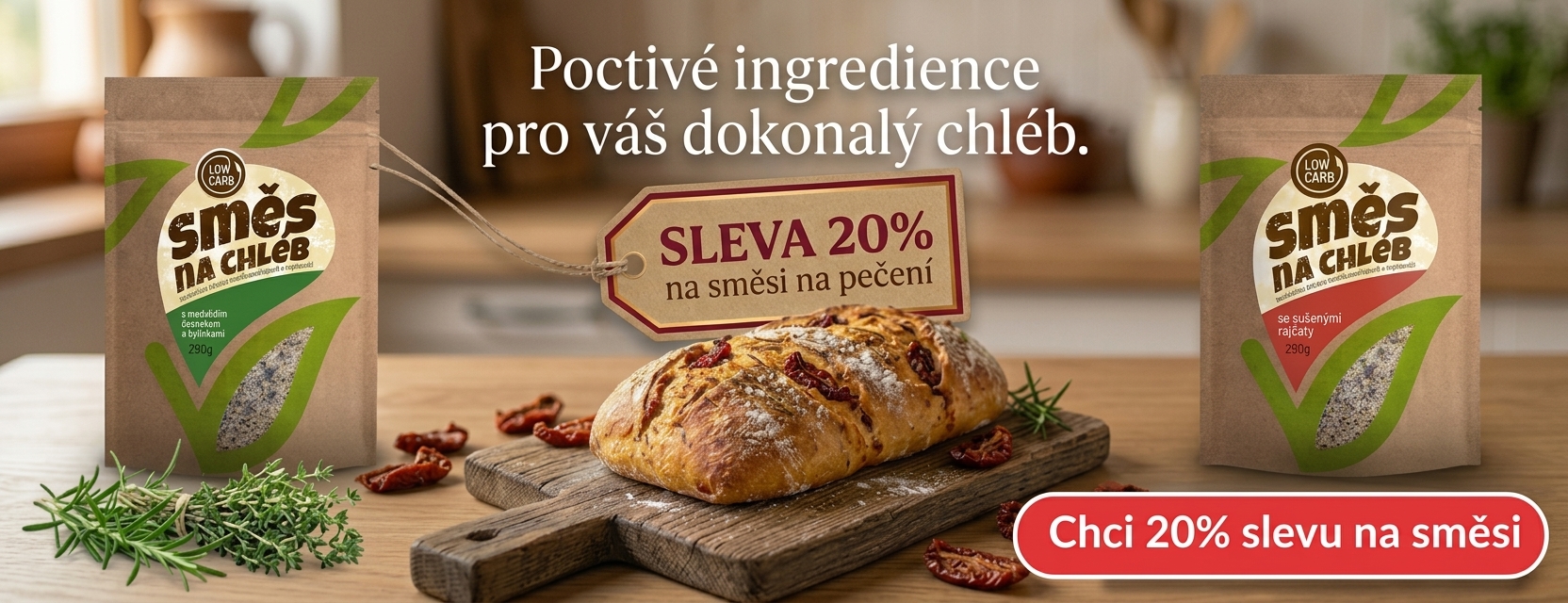 Pečící směsi - 20%