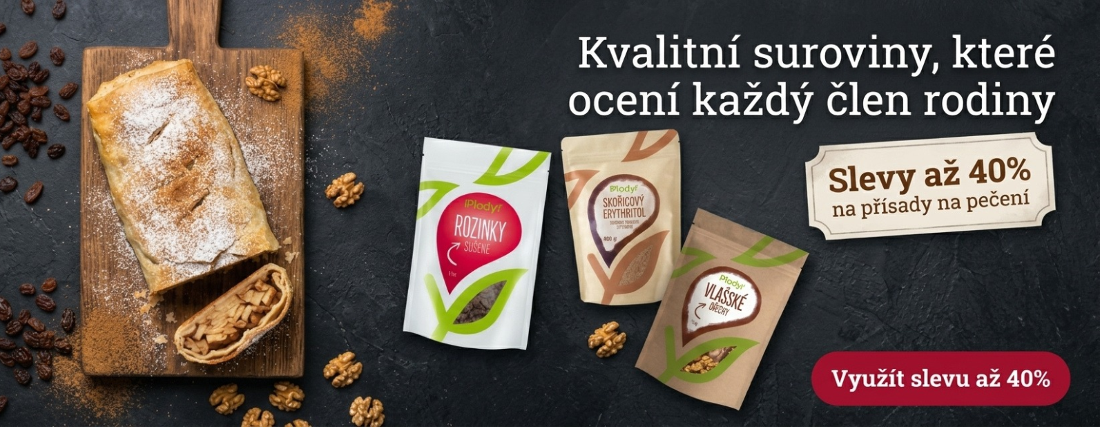 pečení slevy až 40%