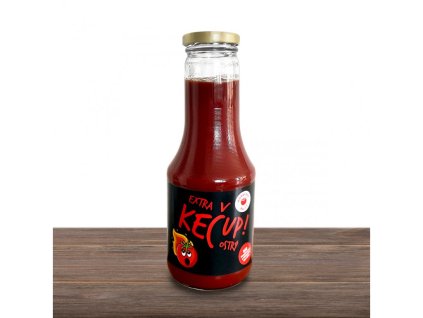 150 extra kecup ostry 500g sklo