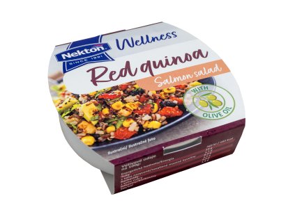 3057 lososovy salat WELLNES RED QUINOA NEKTON EO 160g