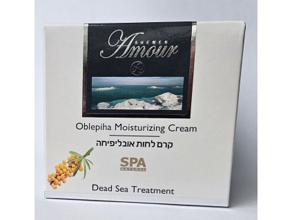 Hydratační krém s rakytníkem a minerály Mrtvého moře 50 ml Shemen Amour