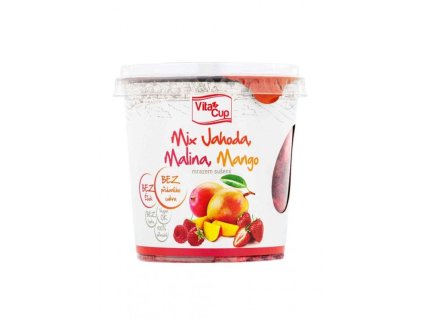 137747 1 vitacup mix jahoda malina mango susene ovoce mrazem 30 g