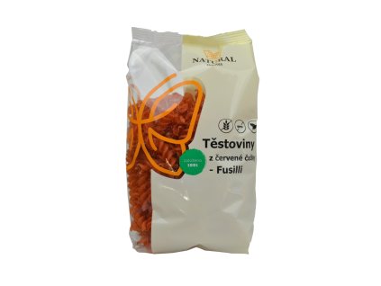 testoviny cervena cocka Fusilli