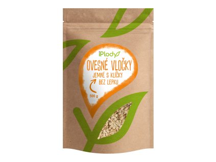 ovesne vlocky jemne s klicky bez lepku 500g