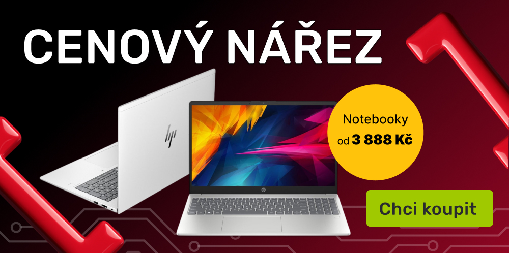 Cenový nářez - slevy na notebooky