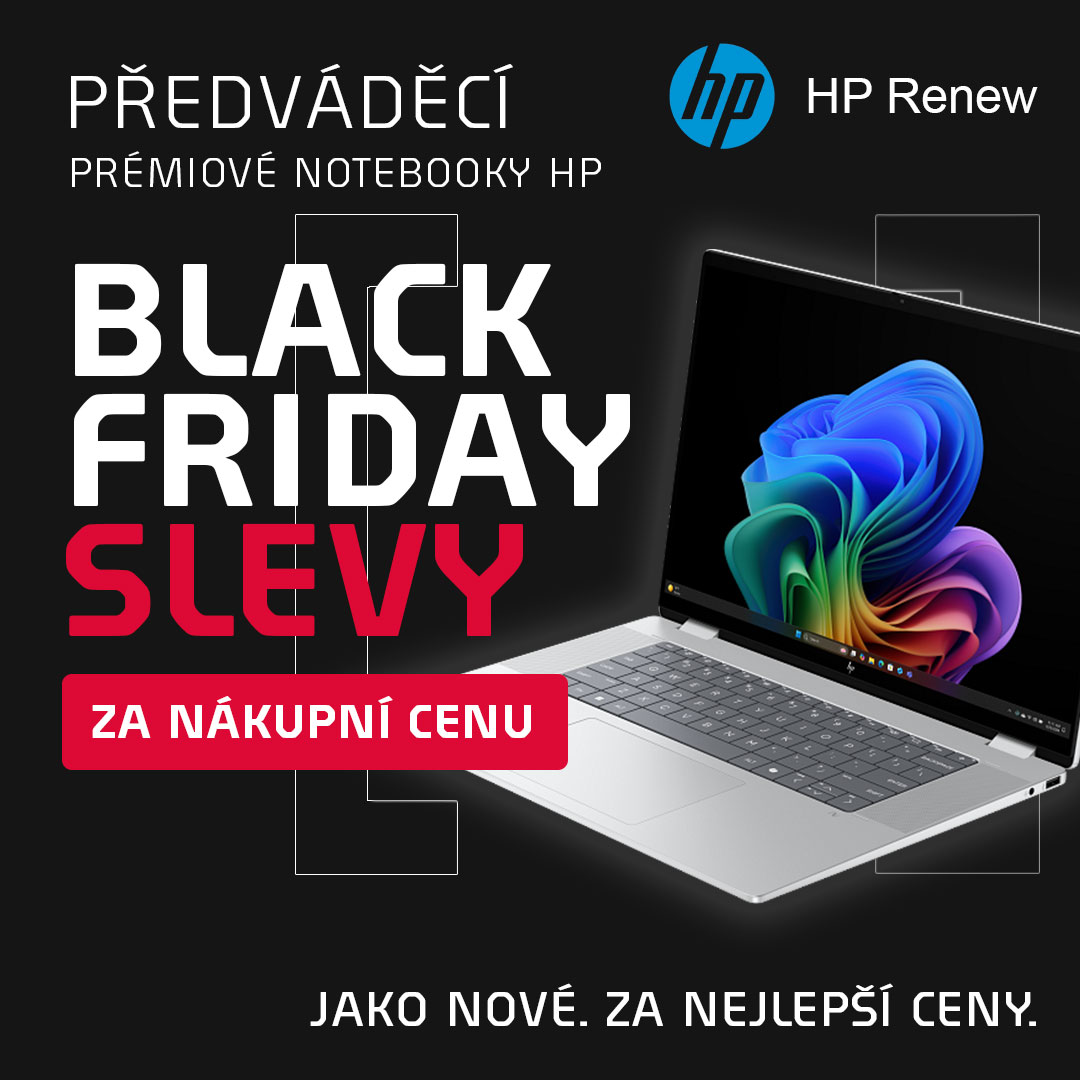 Black Friday - předváděcí notebooky a PC
