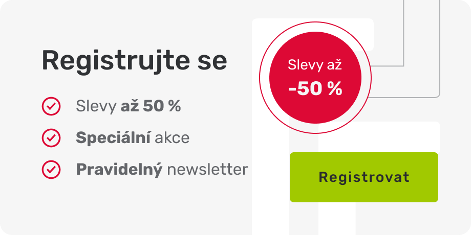 Výhody pro registrované