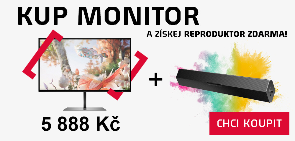 LCD monitor s dárkem