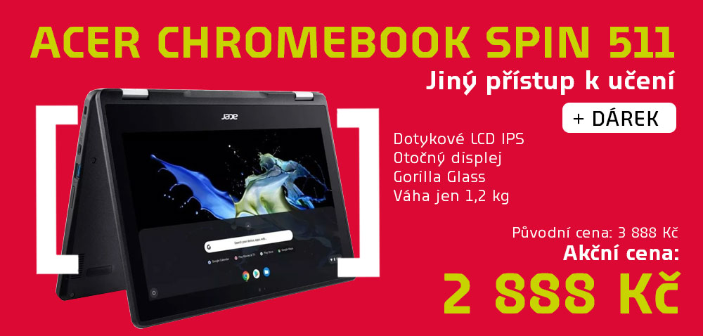 Acer Chromebook s dárkem