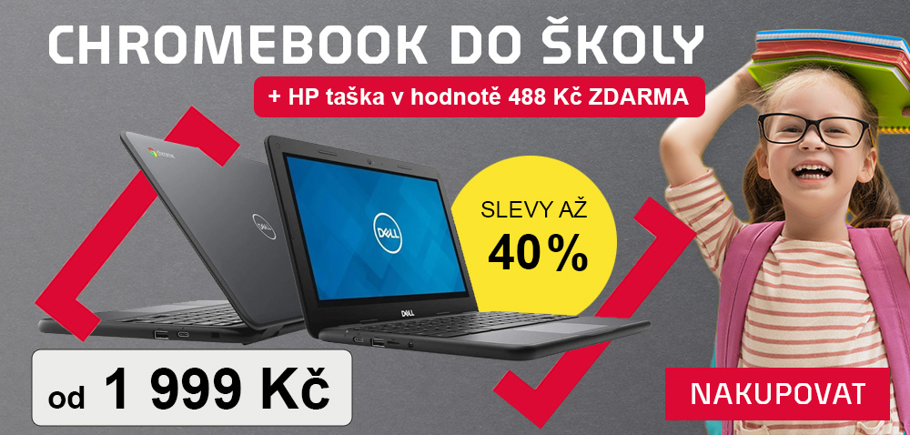 Notebook Chromebook se slevou a dárkem