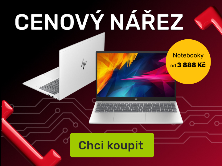 Cenový nářez - slevy na notebooky