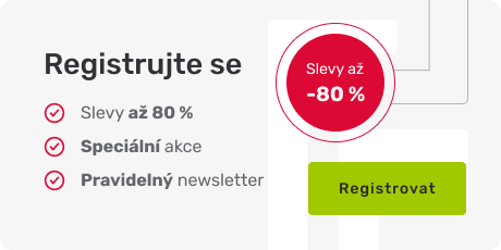 Výhody pro registrované