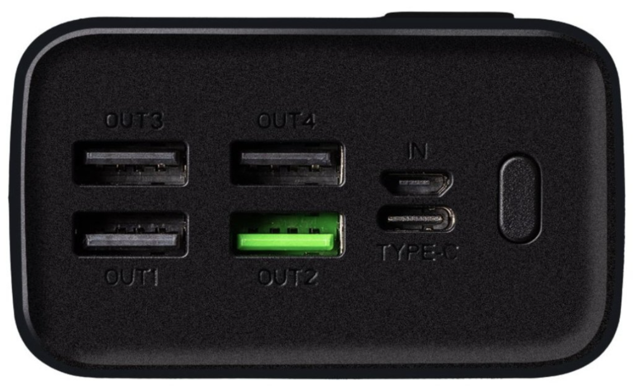 OBAL:ME EnergyPulse 30 000 mAh powerbanka černá