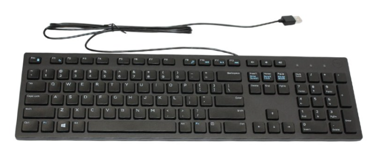 Drátová klávesnice Dell KB216 US černá
