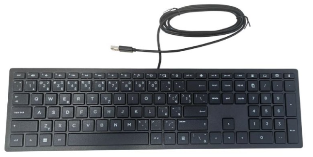 HP Pavilion 300 drátová klávesnice CZ černá