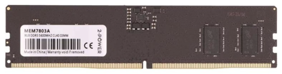 2-Power 8GB DDR5 5600 MHz CL40 DIMM operační paměť
