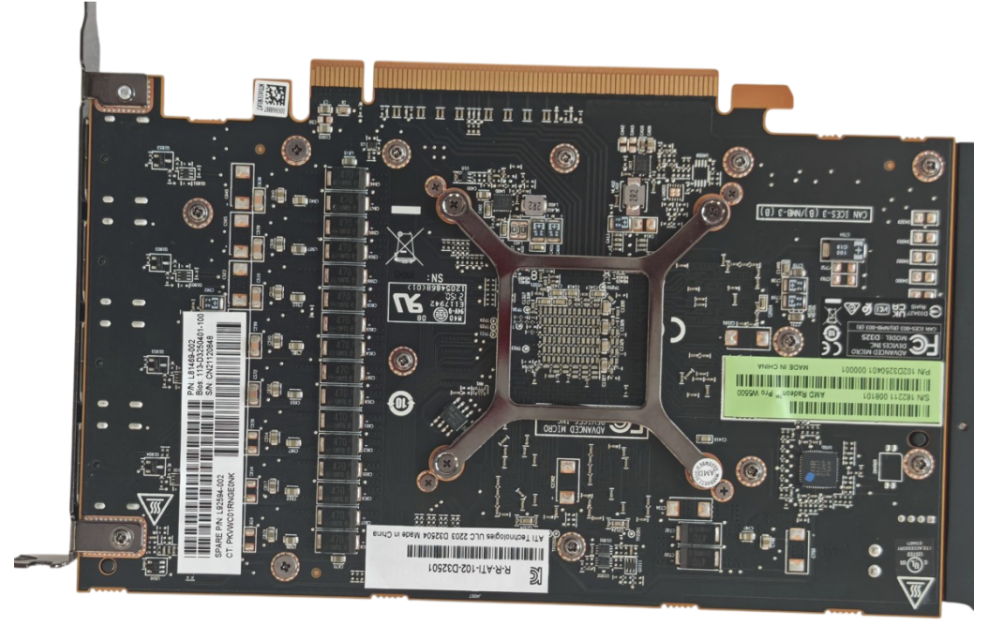 Profesionální grafická karta AMD Radeon Pro W5500