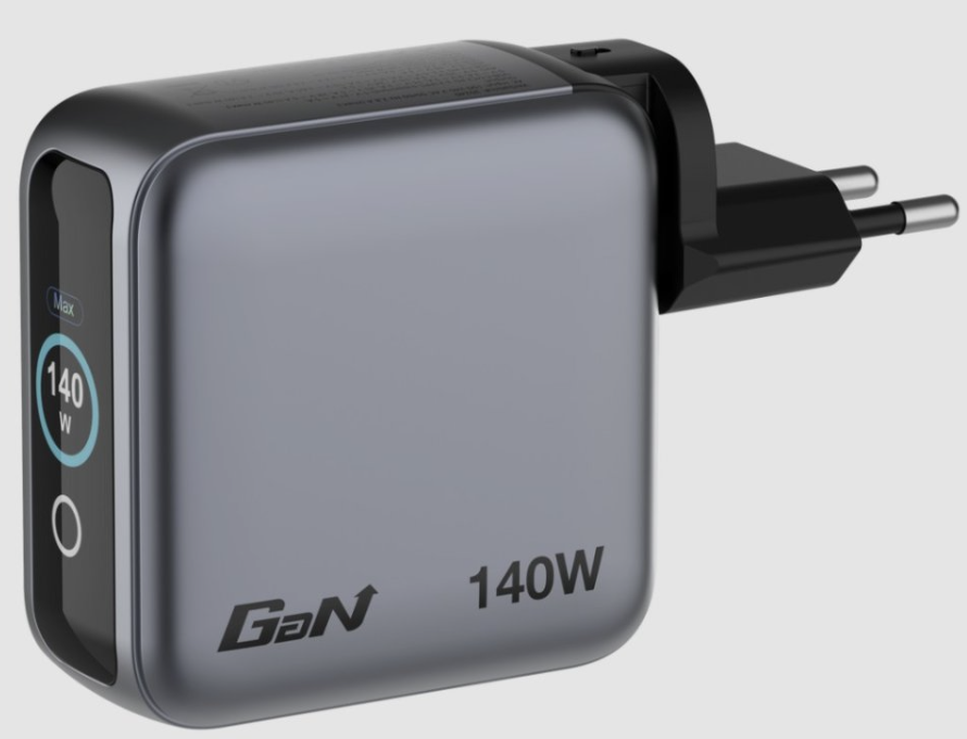 Verbatim GaN 140W nabíječka s USB-C a USB-A porty