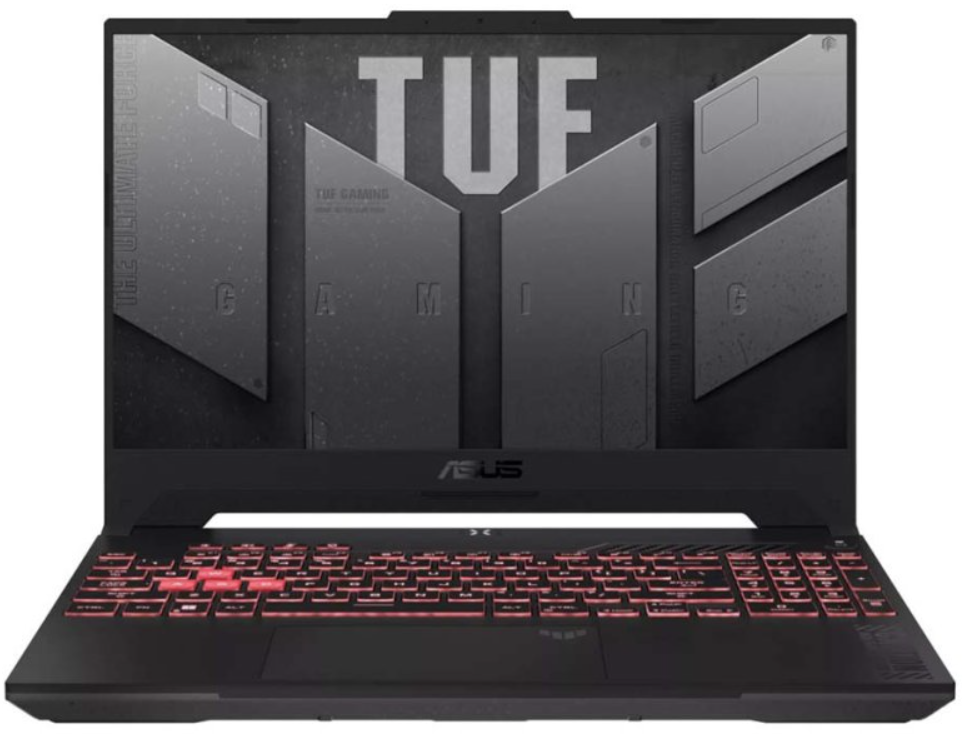 ASUS TUF Gaming A15 FA507NV displej