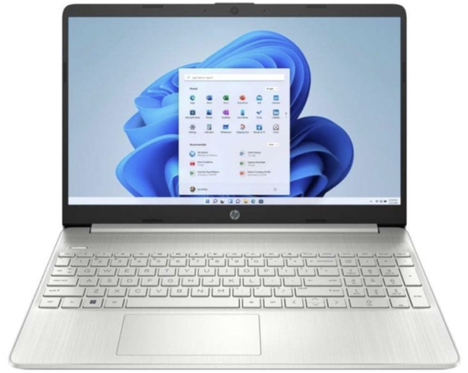 HP 15s-fq5001ne displej