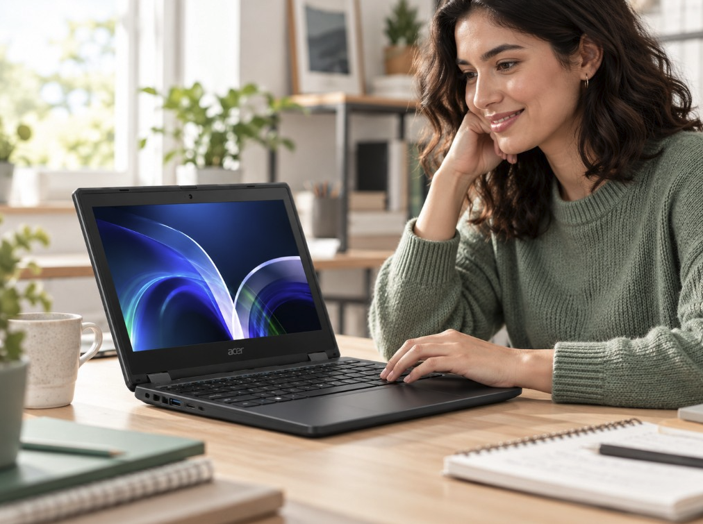 Acer TravelMate Spin B311RN-32 pro školu a práci