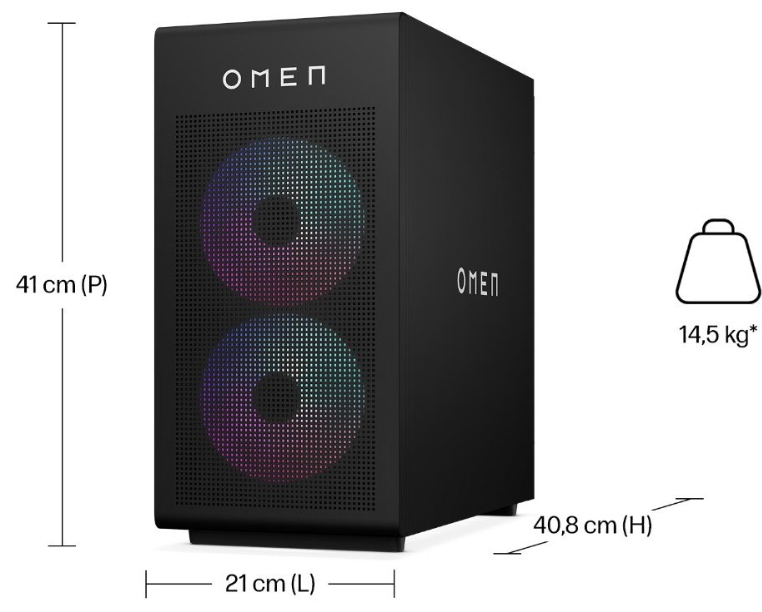 HP OMEN 35L GT17-0016nf herní sestava