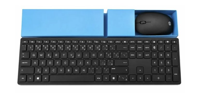 HP Pavilion 400 klávesnice s myší – černá