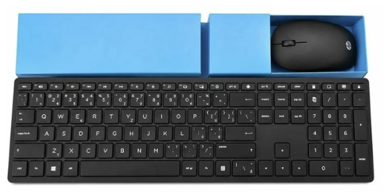 HP Pavilion 400 klávesnice s myší – černá