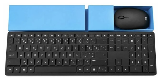 HP Pavilion 400 klávesnice s myší – černá