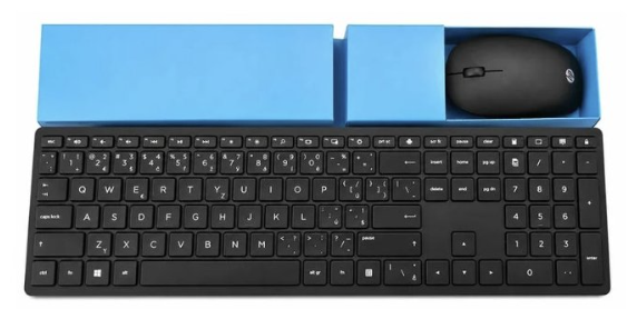 HP Pavilion 400 klávesnice s myší – černá