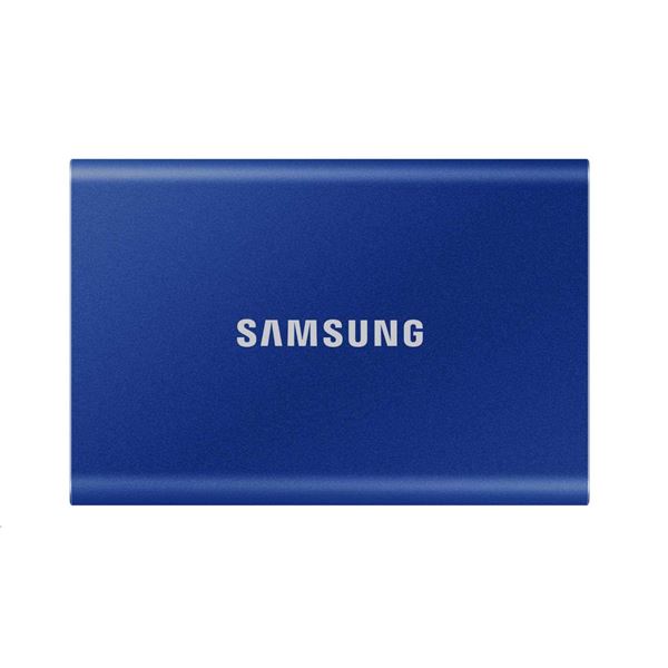 Samsung Externí SSD disk - 500 GB - modrý