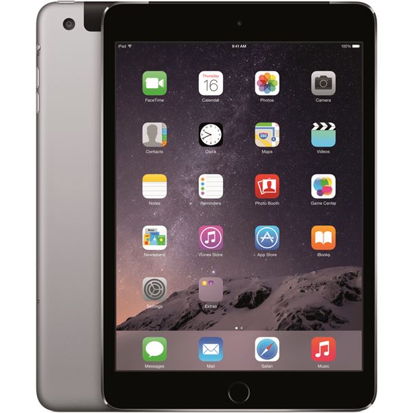 Apple iPad Mini 3 Cellular 64GB SpaceGray