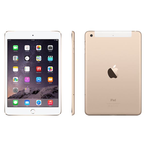 Apple iPad Mini 3 Cellular 64GB Gold