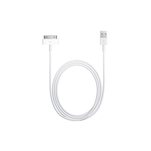 Apple USB kabel 30 PIN, 1m - bílý