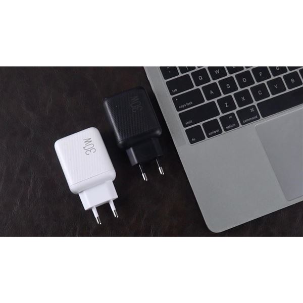 Uslion adaptér 30W USB-C - bez kabelu