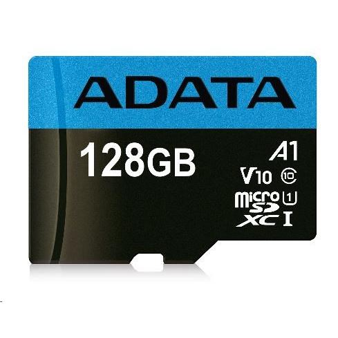 ADATA MicroSDXC karta 128GB + SD adaptér