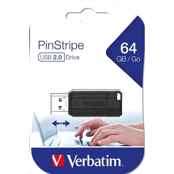 VERBATIM Flash Disk 64GB - černá